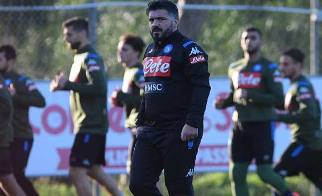 Gattuso è un martello, ieri partitella ad alta intensità di 50 minuti: c’era anche un arbitro. Rete di Insigne