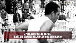 Napoli-Milan 1-0: quando una perla di Di Canio stese i futuri campioni d’Italia