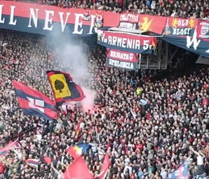 Gli ultrà del Genoa: «No alla ripresa. Il calcio che pensa solo ai soldi, non ci interessa»