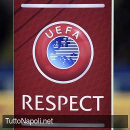 UFFICIALE – Uefa scende in campo in soccorso delle Federazioni europee: erogati 236,5mln
