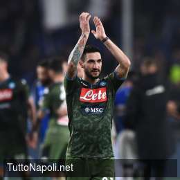 FOTO – Politano da applausi: all’asta la maglia contro il Barça per aiutare le famiglie di Napoli