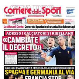 PRIMA PAGINA – Bianchi al CdS Campania: “Questa non è più vita, non sappiamo come andrà a finire”