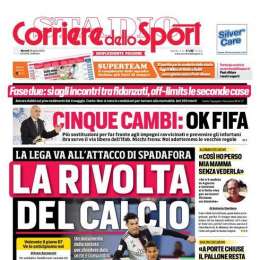 PRIMA PAGINA – CdS Campania intervista Alemao: “Così ho perso mamma senza vederla”