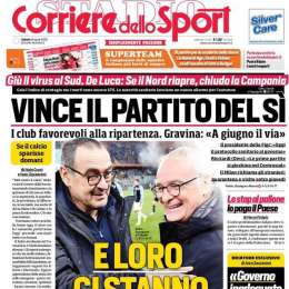 PRIMA PAGINA – CdS: “Napoli preoccupato, il Chelsea tenta Mertens”