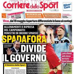 PRIMA PAGINA – CdS: “Spadafora divide il calcio. Ghoulam cuore d’oro”