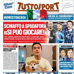 PRIMA PAGINA – Tuttosport: “Schiaffo a Spadafora, tutto lo sport contro il Ministro”