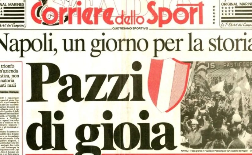 “Pazzi di gioia”: 30 anni fa il secondo scudetto del Napoli