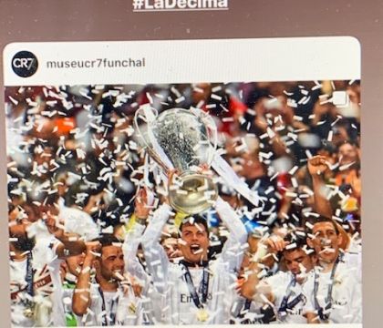 Cristiano Ronaldo celebre la Champions (la Decima) su Instagram: nostalgia del Real Madrid?