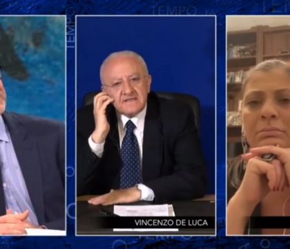 De Luca risponde e Feltri: “Sento dire cose intollerabili nei confronti dei meridionali” (VIDEO)