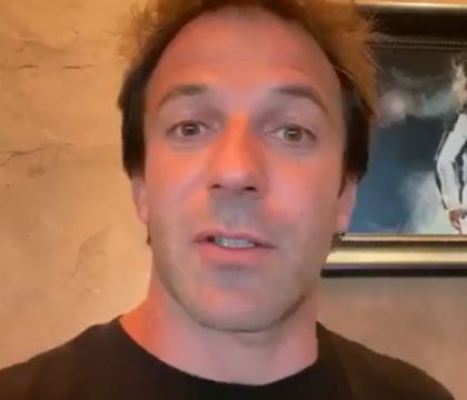 Del Piero: “Sto bene. La mia acqua della salute non c’è negli Stati Uniti, peccato”