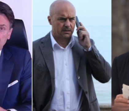 Dialogo tra Montalbano e Conte sulla curva della mafia