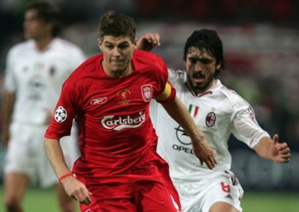 Gerrard e quel Liverpool-Milan: «Ricordo il sorrisino di Gattuso all’intervallo, è solo uno sbruffone»