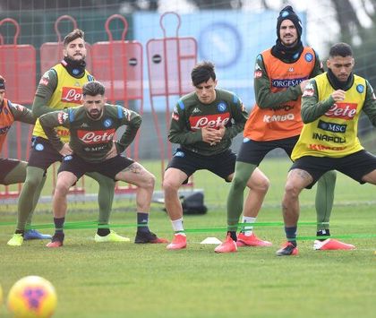 Repubblica: da oggi allenamenti collettivi. Il Napoli giocherà da 14 a 20 partite in due mesi