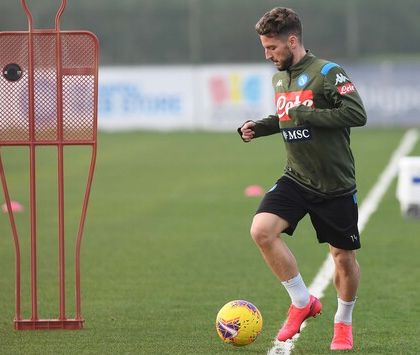 Sky: Mertens in grande forma. 4 chili in meno e umore al top