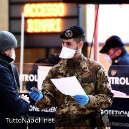 Coronavirus, il Sud teme l’esodo dal Nord: coda per i controlli per il treno da Milano a Napoli