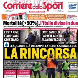 PRIMA PAGINA – CdS: “La Serie A si riaccende. Juve, è arrivato Cr7”