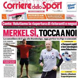 PRIMA PAGINA – CdS: “Merkel si, ora tocca a noi”