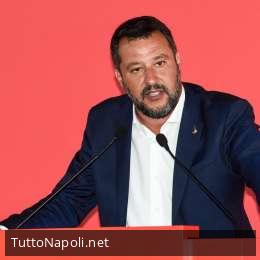 Salvini: “Chi demonizza il calcio ha scarsa conoscenza, ci sono 300mila posti di lavoro a rischio!”