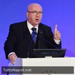 Tavecchio ammette: “Urge riforma campionati altrimenti per il calcio italiano sarà default”