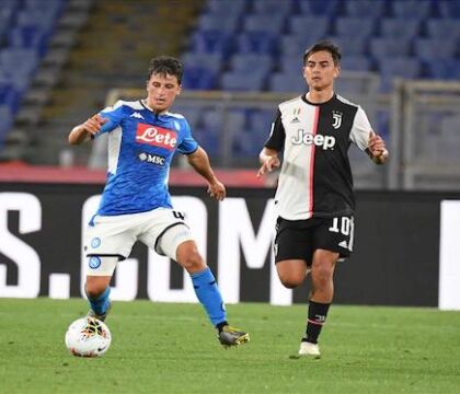 Coppa Italia Napoli-Juventus, oltre 10 milioni gli spettatori (39,58% di share)