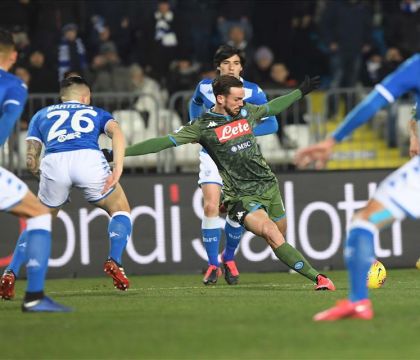 CorSport: Fabian parte dalla panchina, ottimismo per Mertens e Allan