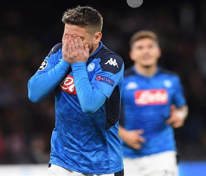 CorSport: Napoli-Inter, Mertens rischia il forfait