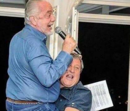 De Laurentiis alla squadra: «Vinciamole tutte». Gattuso: «Faccio gli scongiuri»