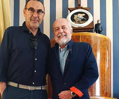 De Laurentiis: «Il Napoli di Sarri è anche merito mio. Andò via con la scusa volgare dei soldi»