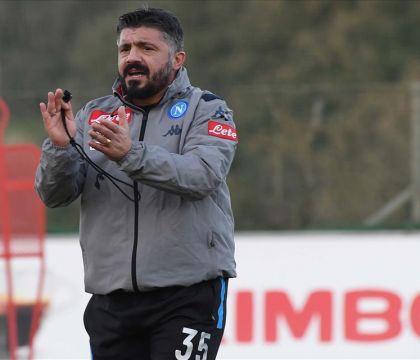 Gattuso: «Non capisco perché quando si parla del Napoli, si parla di catenaccio»