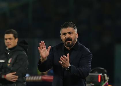 Gattuso: “Ancelotti? Lui ha vinto tanto io ho appena iniziato”