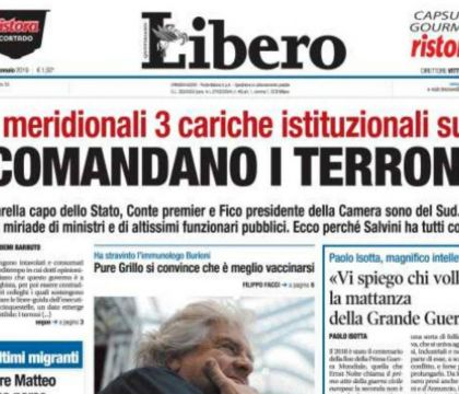 I rapinatori di Castillejo sono napoletani. Libero scriverà: «Hanno portato loro il virus»