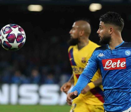 Il Napoli giocherà il ritorno degli ottavi di Champions a Barcellona