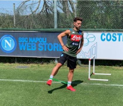 Il Napoli si prepara alla Coppa Italia: lavoro sulla velocità ed esercitazioni tattiche