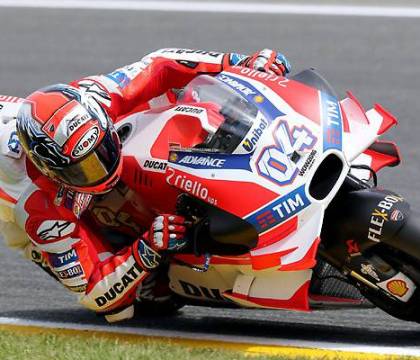 Incidente in motocross per Dovizioso: frattura della clavicola