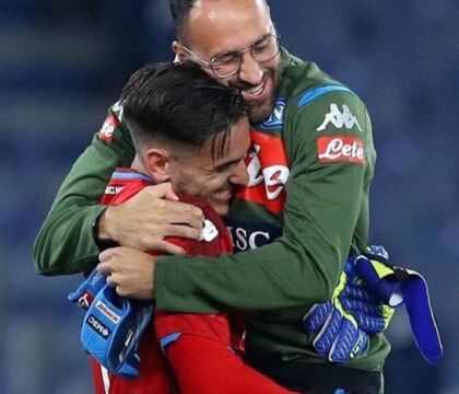La promessa di Gattuso a Meret: «Tu e Ospina vi alternerete in questo finale di stagione»