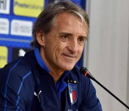 Mancini: «Alla fine del primo tempo il Napoli ha avuto delle occasioni buone»