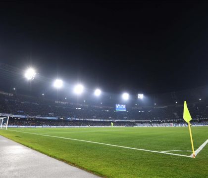 Napoli-Inter, si va verso la rifinitura al San Paolo venerdì alle 18 per provare l’erba