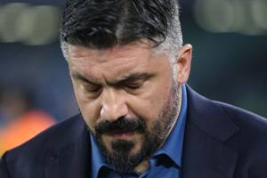 Sky: Napoli, tutta la squadra ha abbracciato Gattuso