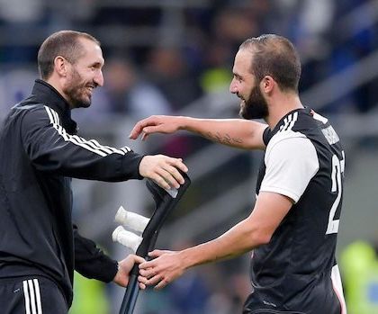Tuttosport: Napoli-Juve, ancora a rischio Chiellini, Ramsey e Demiral (oltre a Higuain)