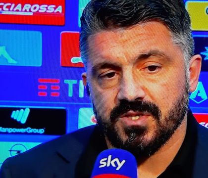 Gattuso: «Insigne può essere un esempio per la mentalità giusta»