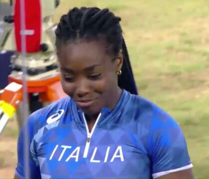 Osakue la discobola azzurra: «Non mi inginocchio, quel gesto in Italia non serve»