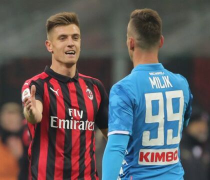 Quando a Napoli la piazza voleva Piatek al posto di Milik