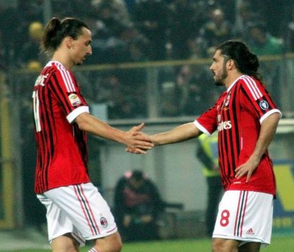 Questa sera Gattuso ritroverà contro il suo ex compagno Ibrahimovic