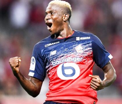 Sky: Napoli-Osimhen, trattativa in fase molto avanzata. Al Lille 40 milioni più Ounas