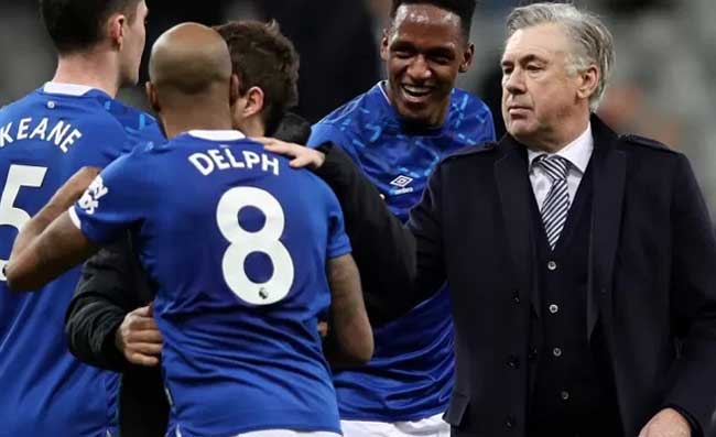Ancelotti non si ferma più, manita del suo Everton al West Bromwich: segna anche James