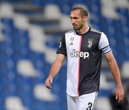 Botta al ginocchio per Chiellini, in dubbio la presenza contro la Polonia