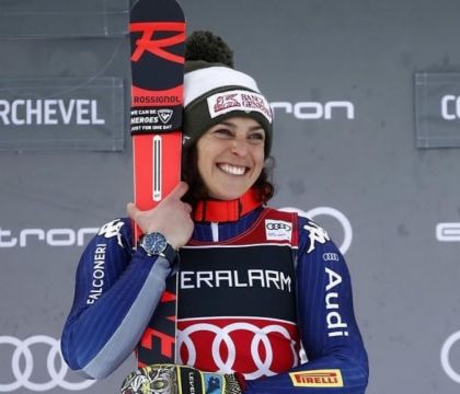 Brignone: «Durante gli allenamenti possiamo scattare i selfie con i tifosi, poi per le gare dobbiamo chiuderci in una bolla»