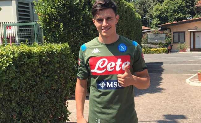 FOTO – Napoli, Elmas (positivo al Covid-19) si allena a casa in attesa di tornare a disposizione di Gattuso