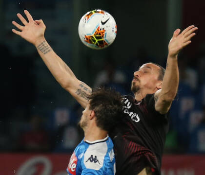 Ibrahimovic re del derby. Conte lascia Eriksen in panchina e il Dio del calcio lo punisce