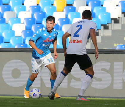 Lozano: «Ringrazio Gattuso, è un grande, mi ha messo a mio agio»